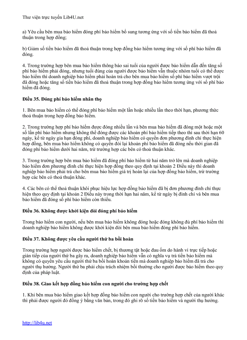 image for page Luật kinh doanh bảo hiểm 2000