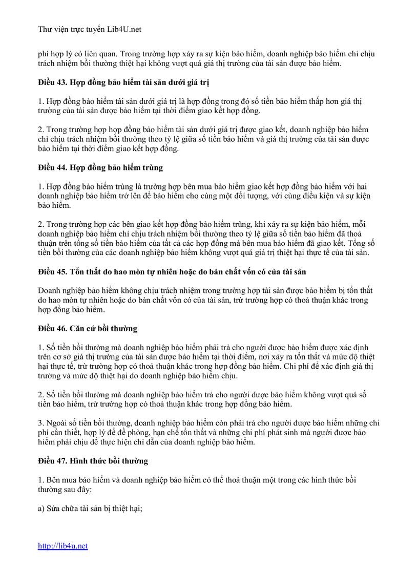 image for page Luật kinh doanh bảo hiểm 2000