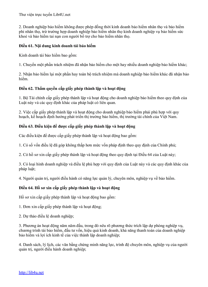 image for page Luật kinh doanh bảo hiểm 2000