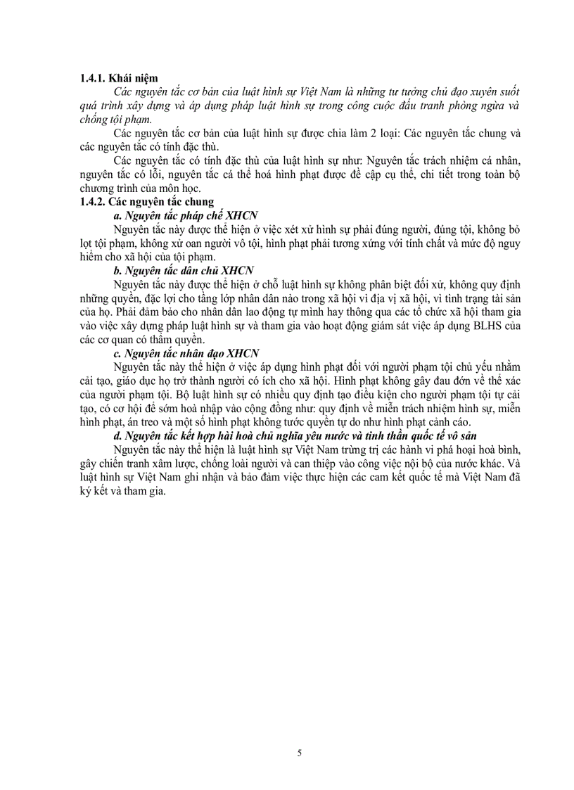 image for page Tổng quan Luật hình sự Việt Nam