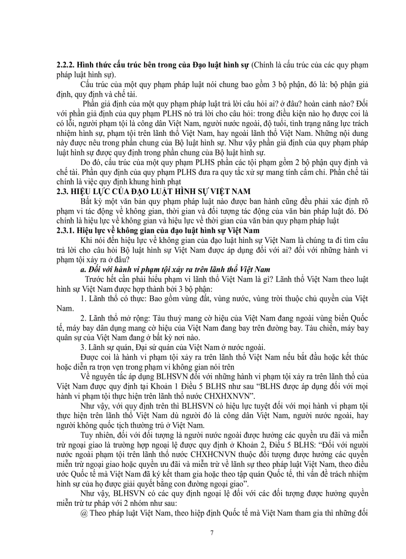 image for page Tổng quan Luật hình sự Việt Nam