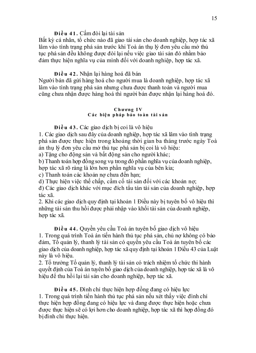 image for page Luật phá sản 2004