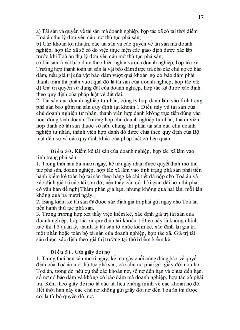 image for page Luật phá sản 2004