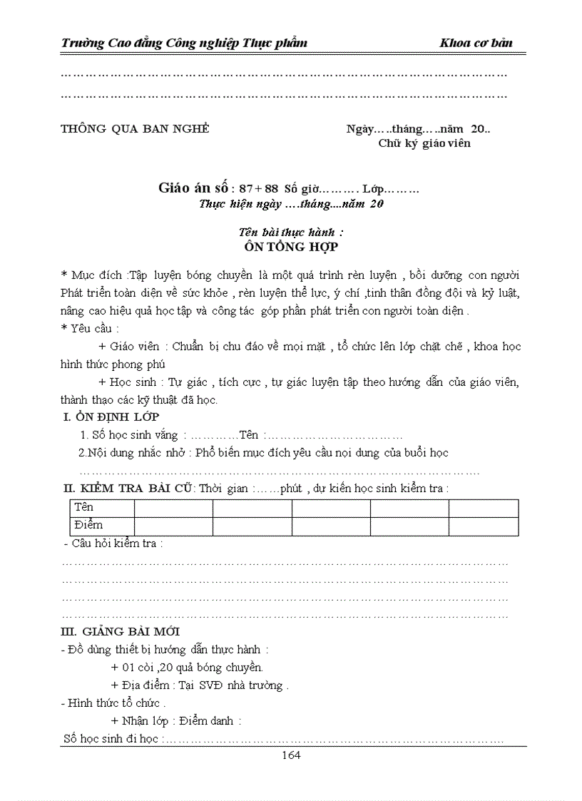 image for page Giáo án gióa dục thể chất hệ cao đẳng