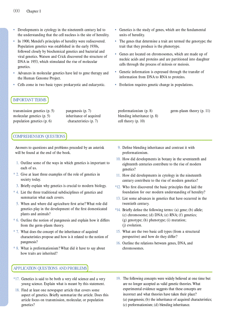 image for page Genetics A conceptual approach 3rd edition