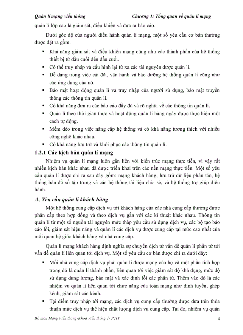 image for page Bài Giảng Quản Lý Mạng Viễn Thông Học Viện Công Nghệ Bưu Chính Viễn Thông