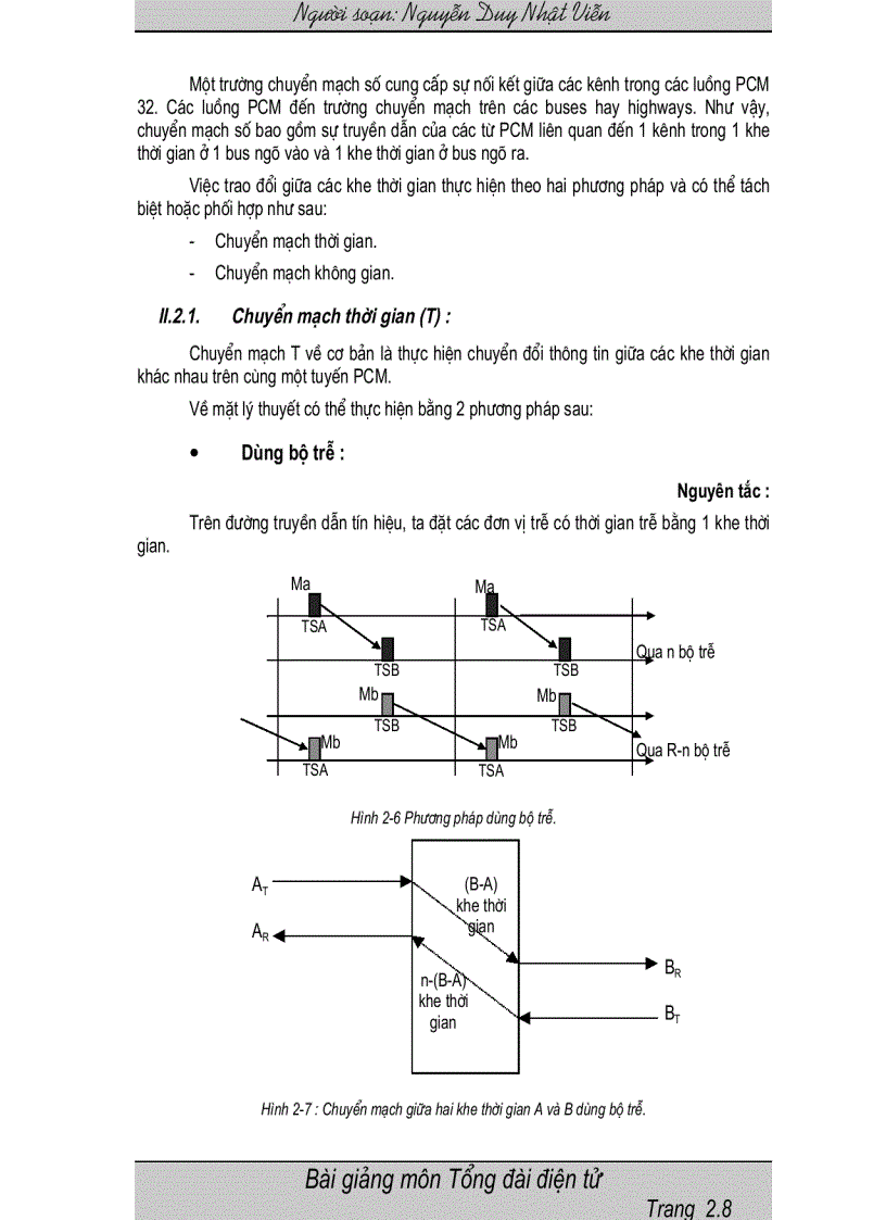 image for page Giáo Trình Tổng Đài Điện Tử và Mạng Viễn Thông