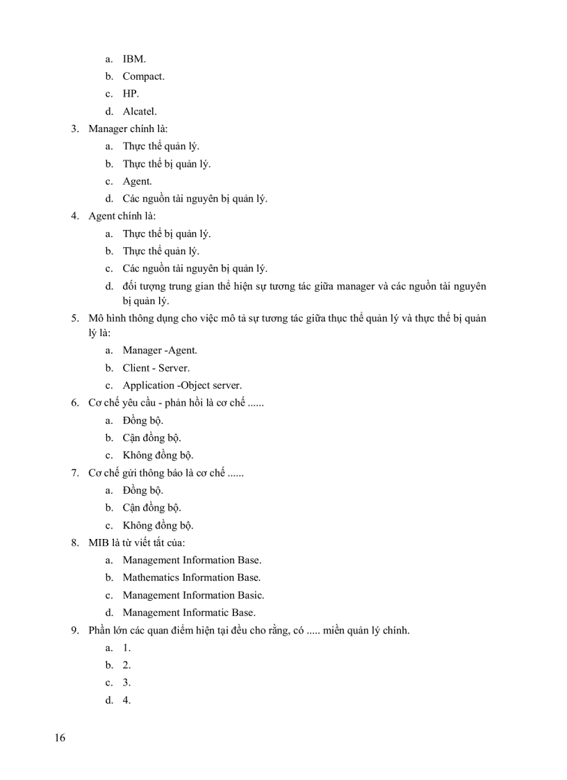 image for page Giáo Trình Quản Lý Mạng Viễn Thông Học Viện Công Nghệ Bưu Chính Viễn Thông