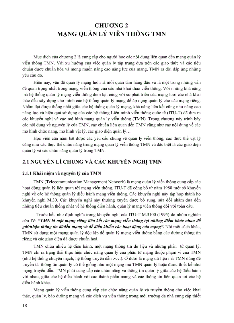 image for page Giáo Trình Quản Lý Mạng Viễn Thông Học Viện Công Nghệ Bưu Chính Viễn Thông