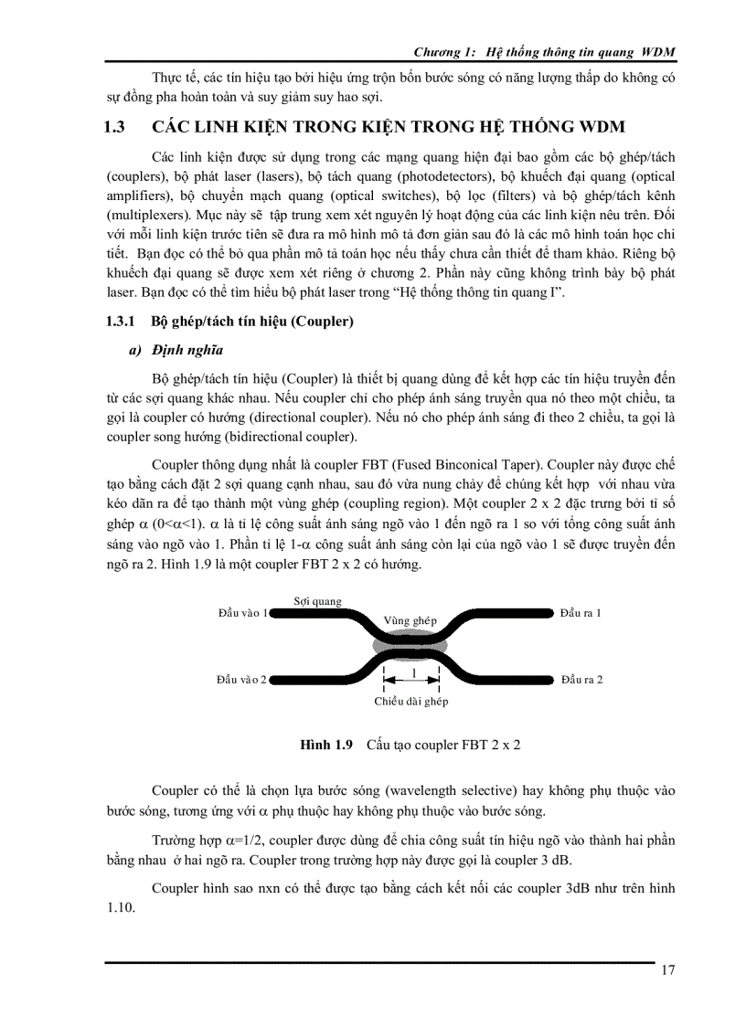 image for page Giáo Trình Kỹ Thuật Thông Tin Quang II Học Viện Công Nghệ Bưu chính VT
