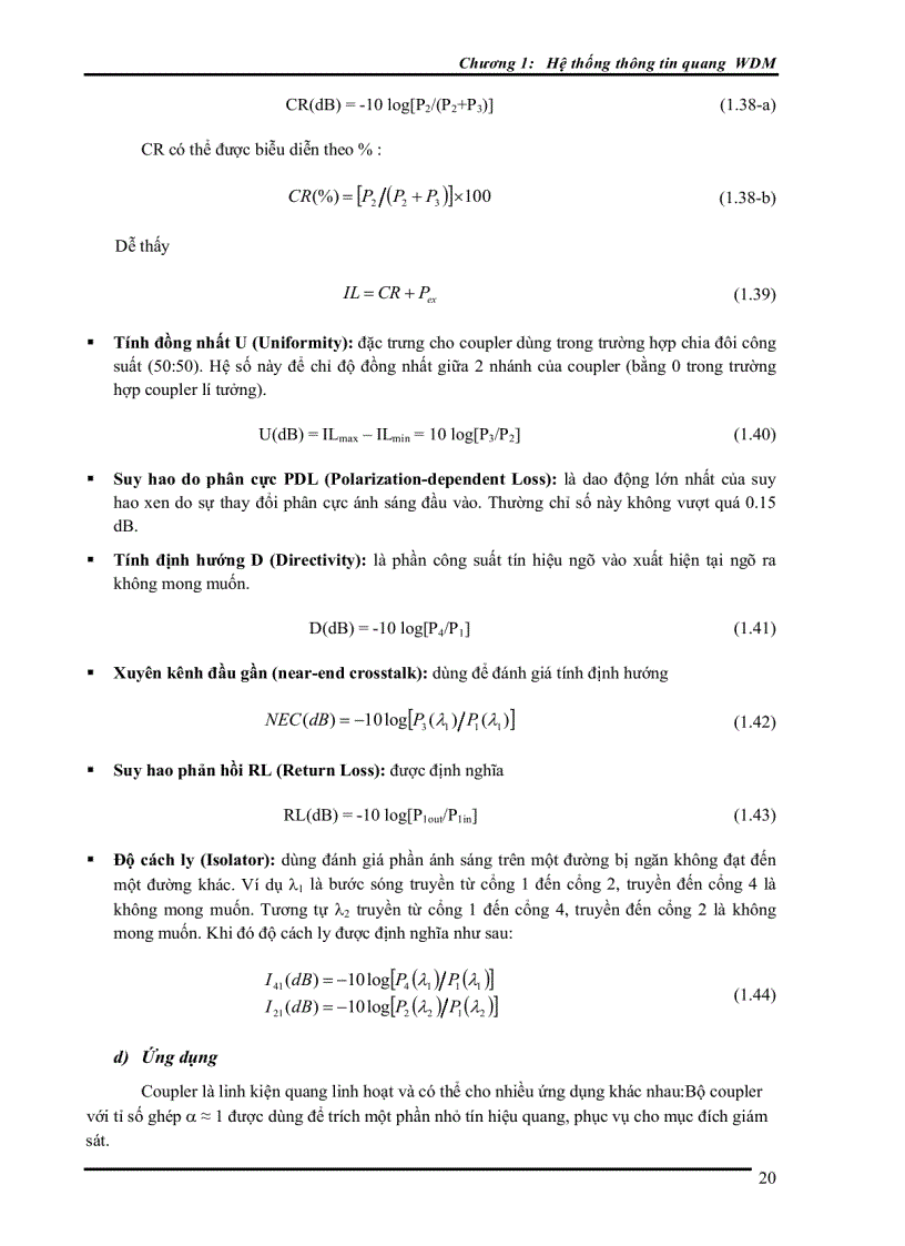 image for page Giáo Trình Kỹ Thuật Thông Tin Quang II Học Viện Công Nghệ Bưu chính VT