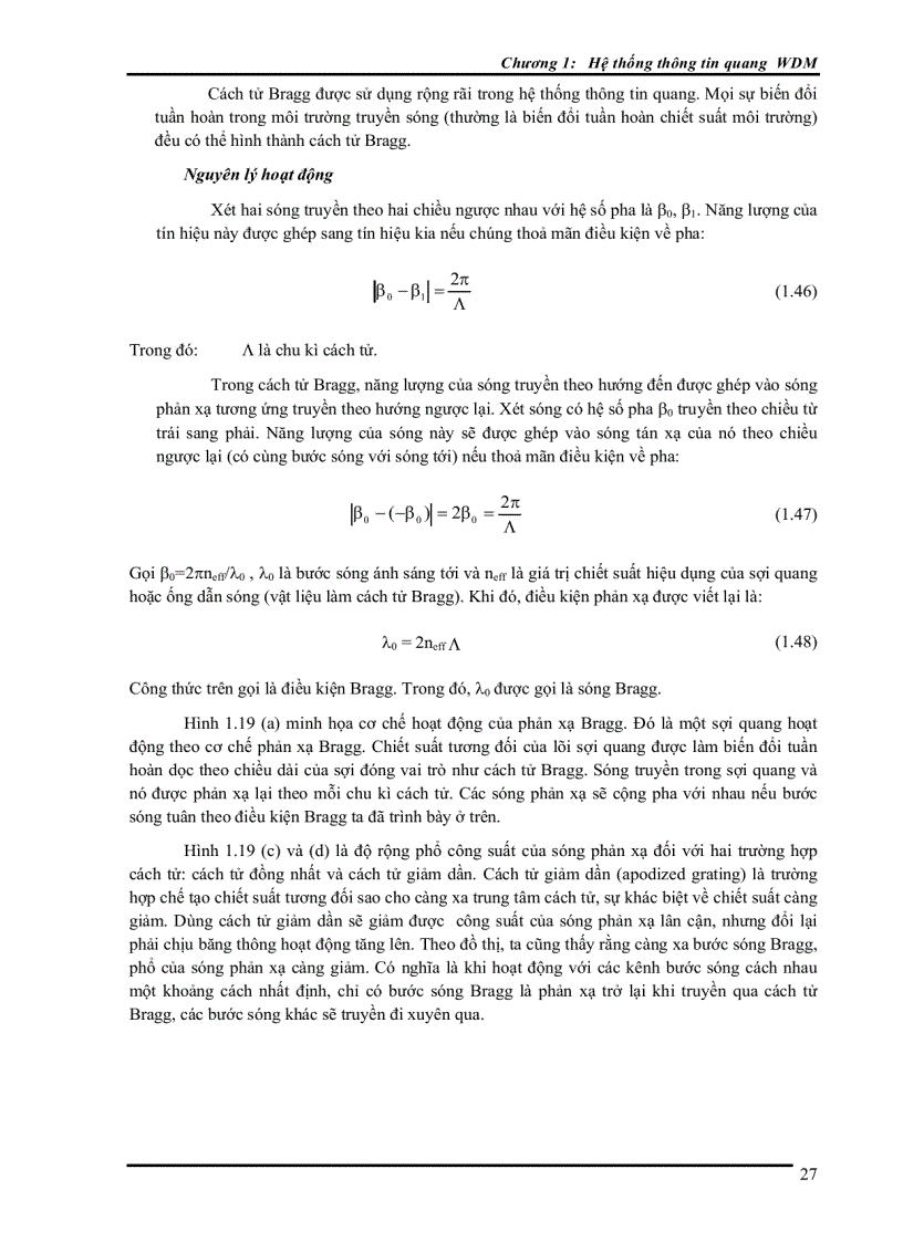 image for page Giáo Trình Kỹ Thuật Thông Tin Quang II Học Viện Công Nghệ Bưu chính VT