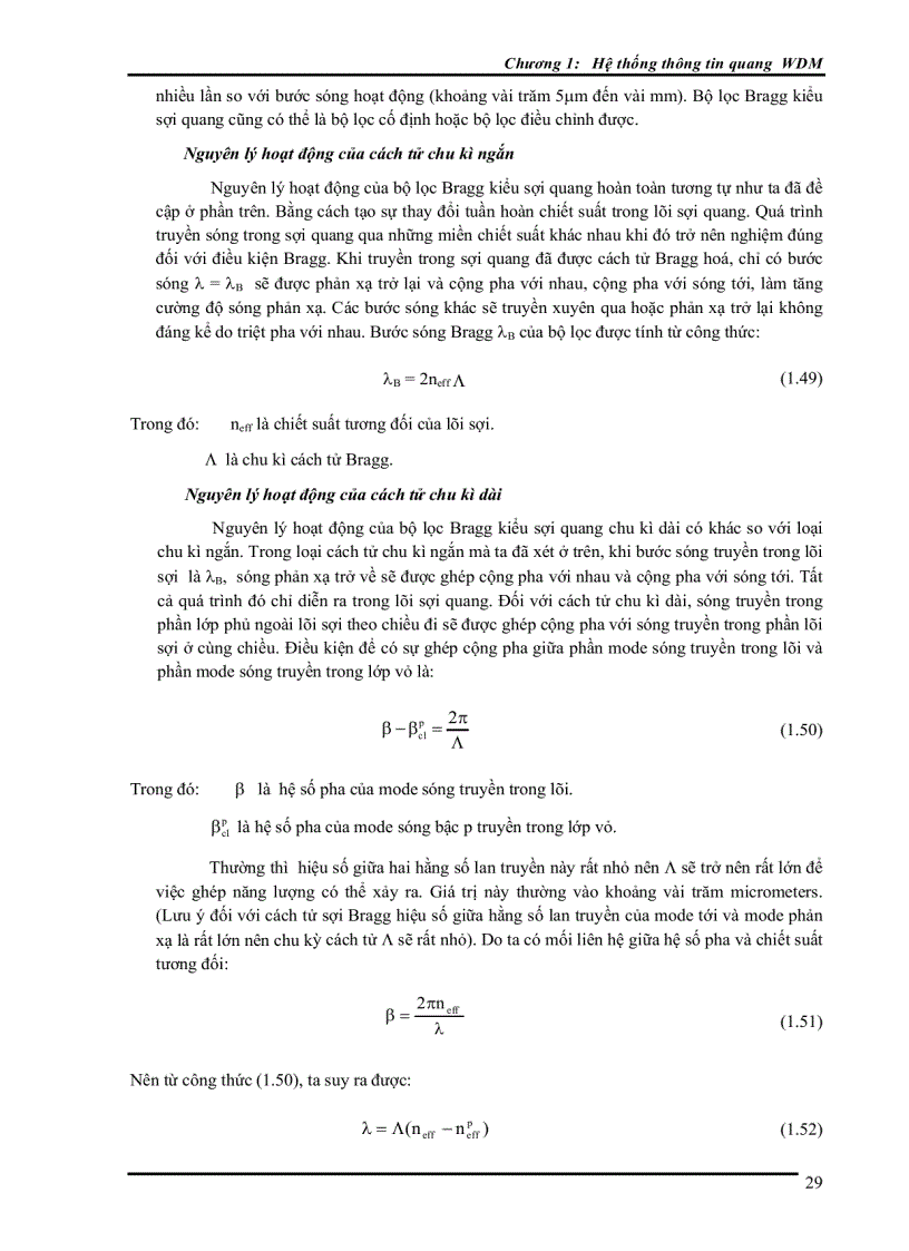 image for page Giáo Trình Kỹ Thuật Thông Tin Quang II Học Viện Công Nghệ Bưu chính VT