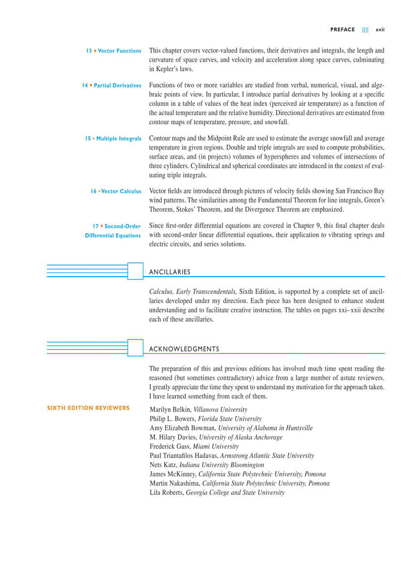 image for page Calculus Early Transcendentals 6th edition by James Steward