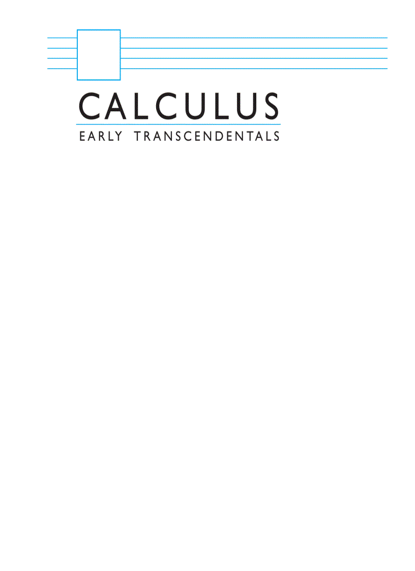 image for page Calculus Early Transcendentals 6th edition by James Steward