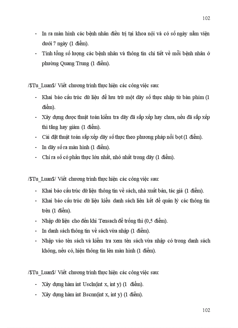 image for page Đề cương ôn toán rời rạc Môn Toán Rời Rạc và Lập Trình Có Cấu Trúc 110 trang