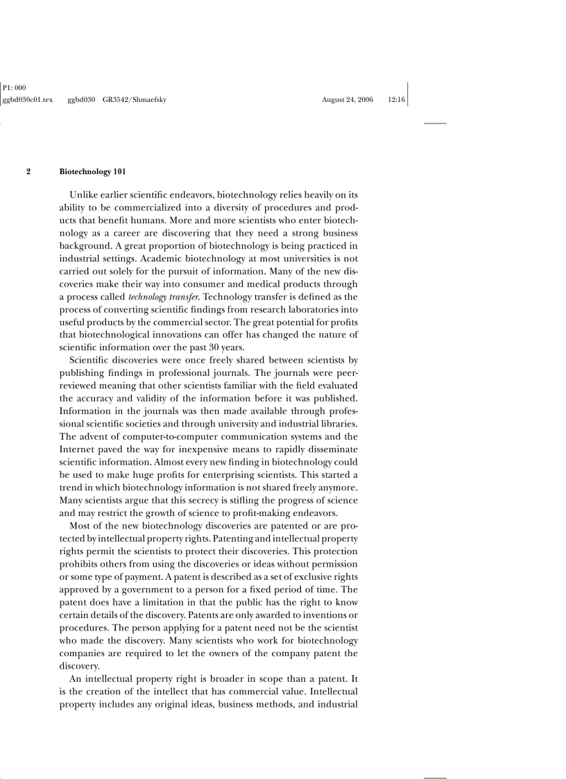 image for page Biotechnology 101