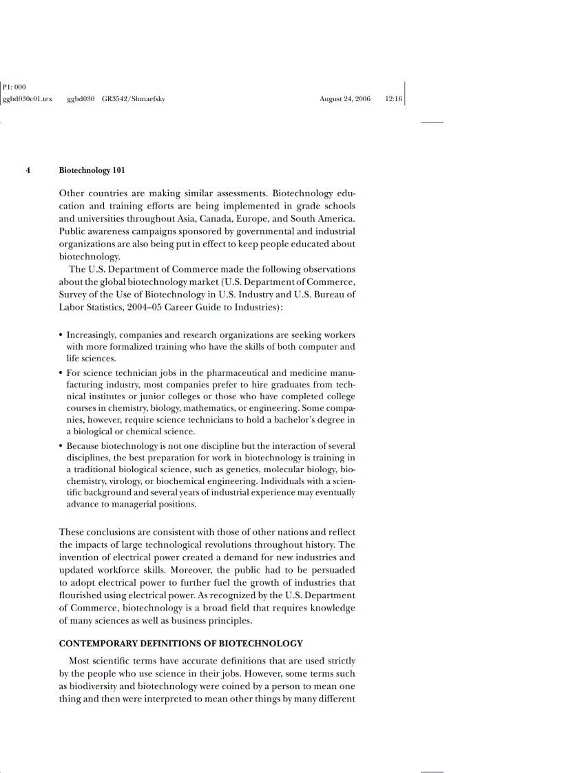 image for page Biotechnology 101