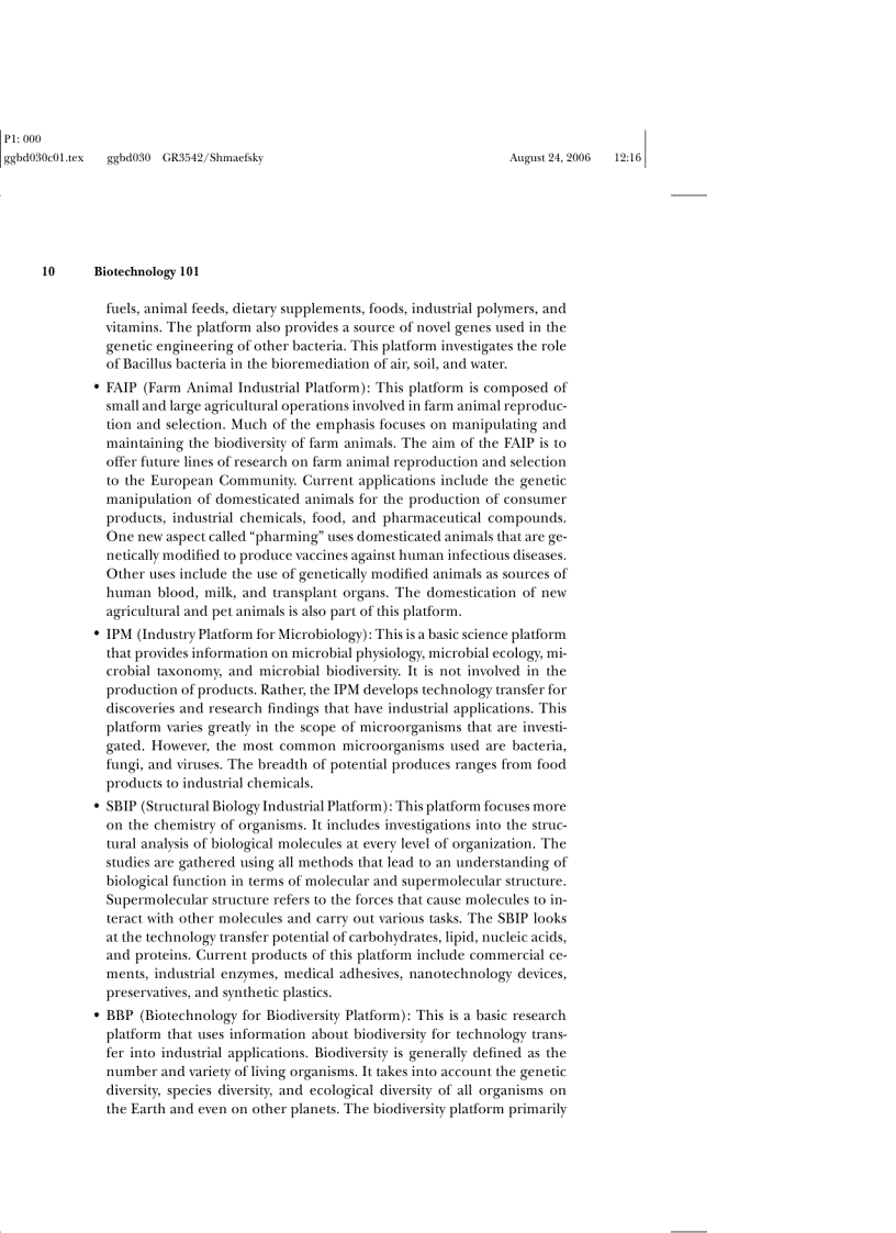 image for page Biotechnology 101