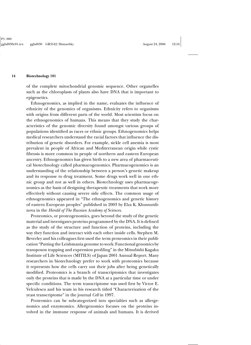 image for page Biotechnology 101