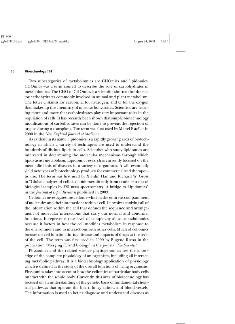 image for page Biotechnology 101