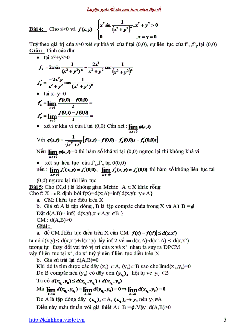 image for page Tổng hợp đề thi cao học toán có đáp án