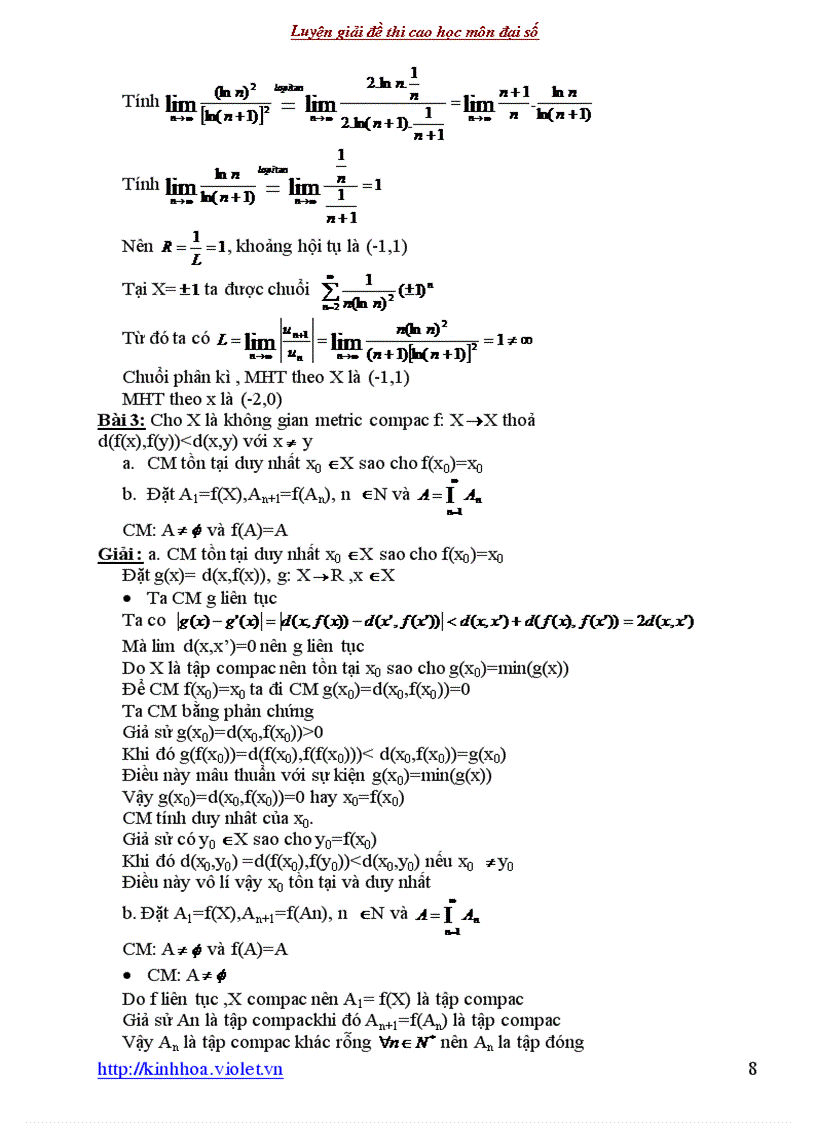 image for page Tổng hợp đề thi cao học toán có đáp án