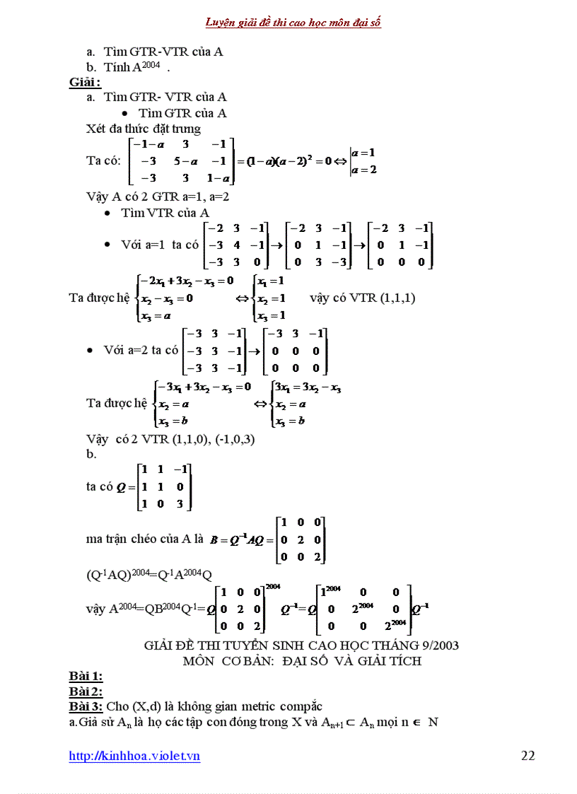 image for page Tổng hợp đề thi cao học toán có đáp án