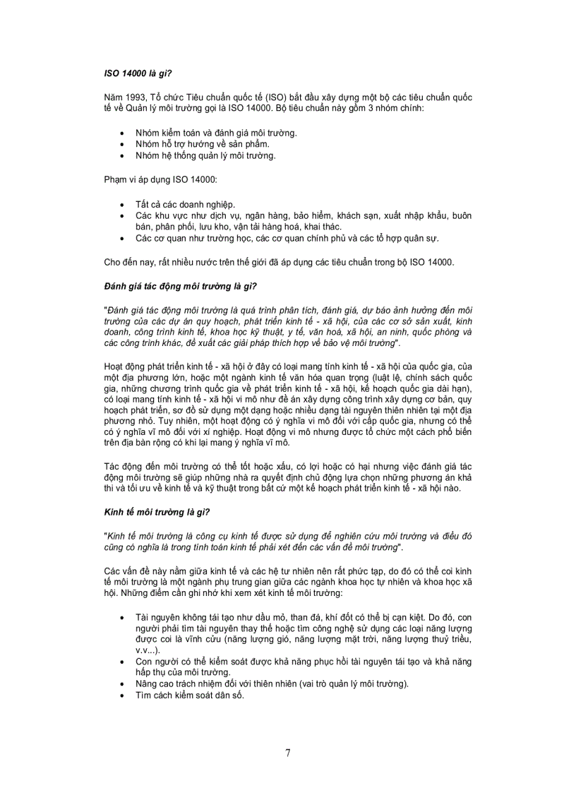 image for page 200 câu hỏi về môi trường và đáp án