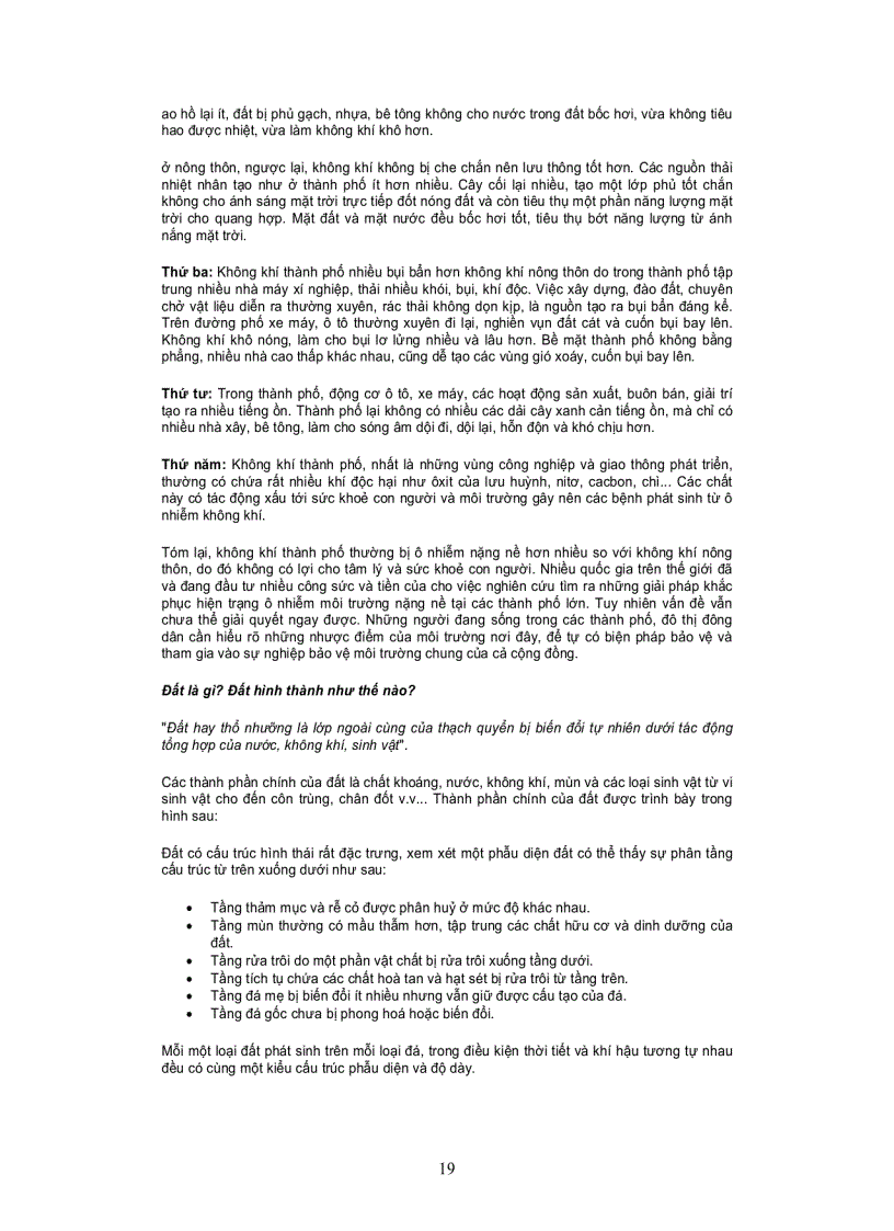 image for page 200 câu hỏi về môi trường và đáp án