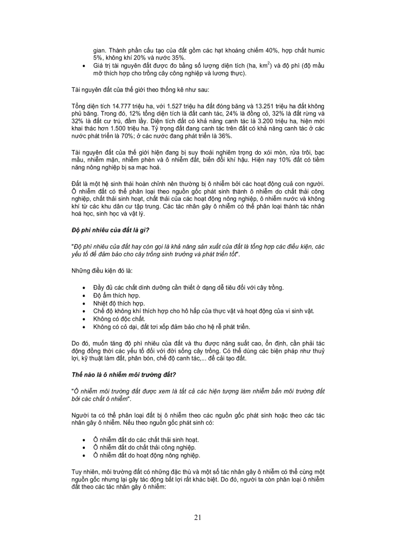 image for page 200 câu hỏi về môi trường và đáp án