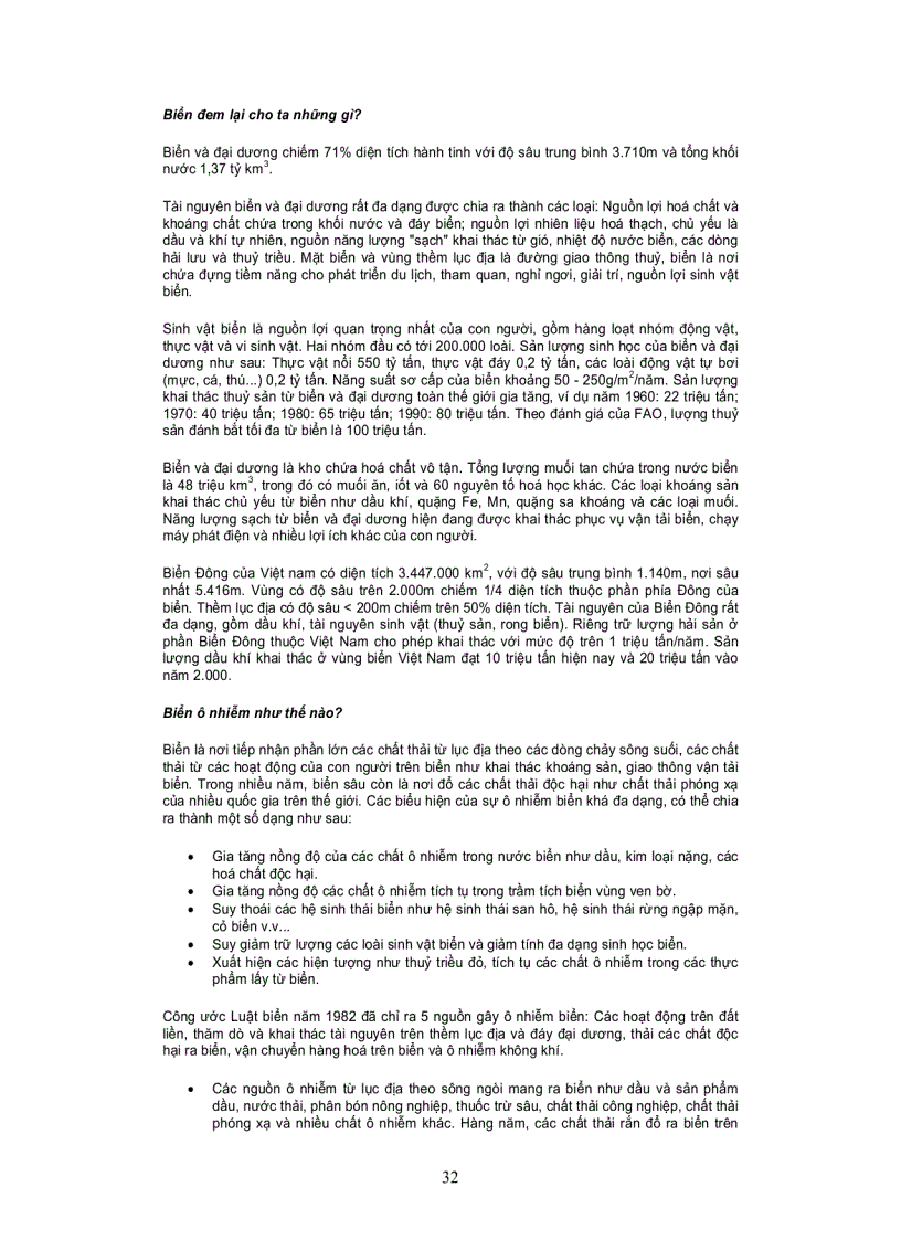 image for page 200 câu hỏi về môi trường và đáp án