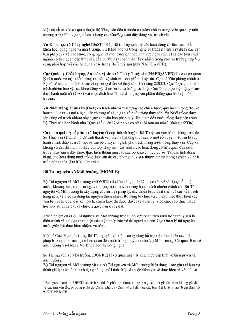 image for page Hướng dẫn quản lý môi trường trong đầu tư nuôi trồng thủy sản