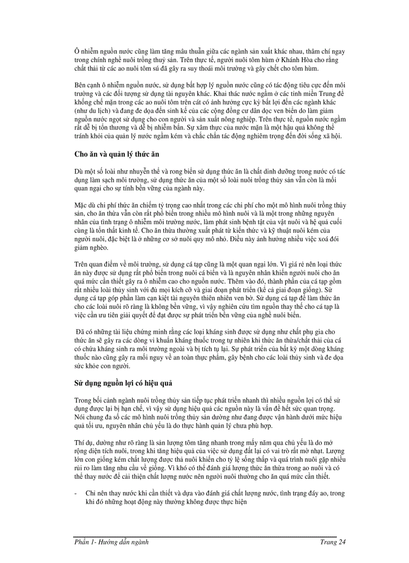 image for page Hướng dẫn quản lý môi trường trong đầu tư nuôi trồng thủy sản