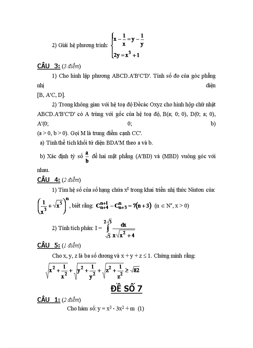 image for page Tuyển tập đề thi cao học môn toán 1998 2010