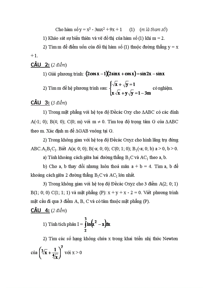 image for page Tuyển tập đề thi cao học môn toán 1998 2010