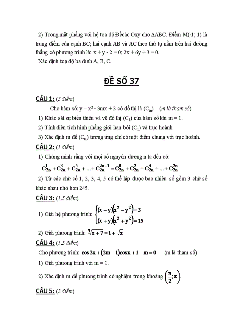 image for page Tuyển tập đề thi cao học môn toán 1998 2010