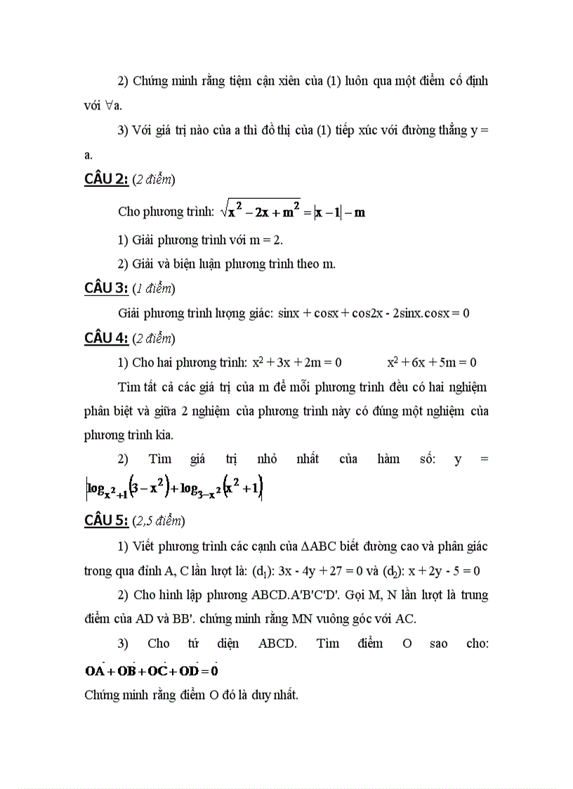 image for page Tuyển tập đề thi cao học môn toán 1998 2010