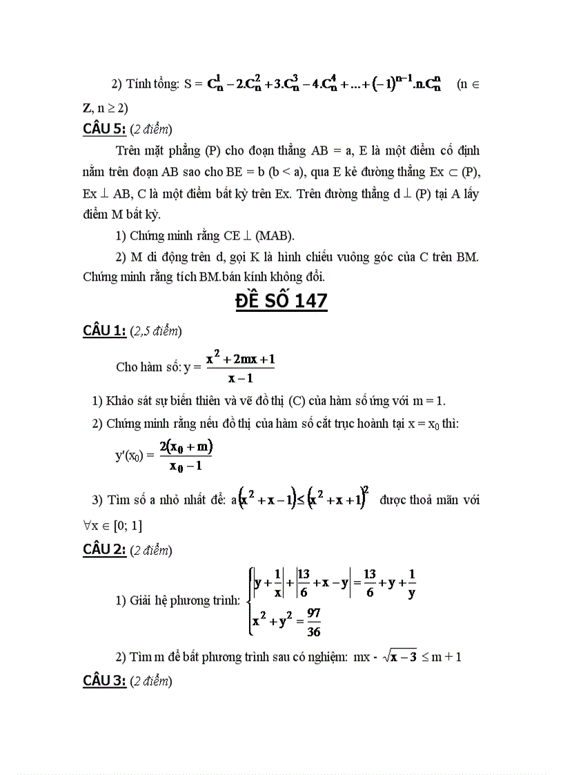 image for page Tuyển tập đề thi cao học môn toán 1998 2010