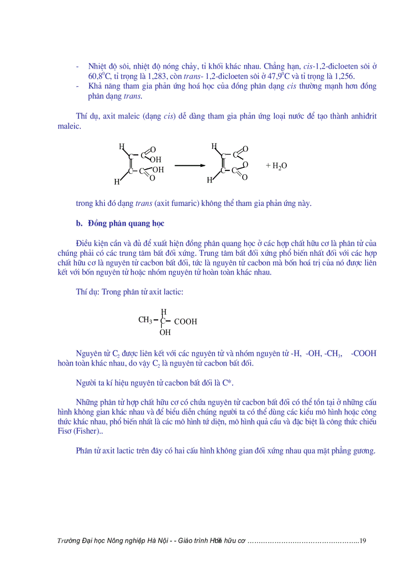 image for page Giáo trình hóa hữu cơ