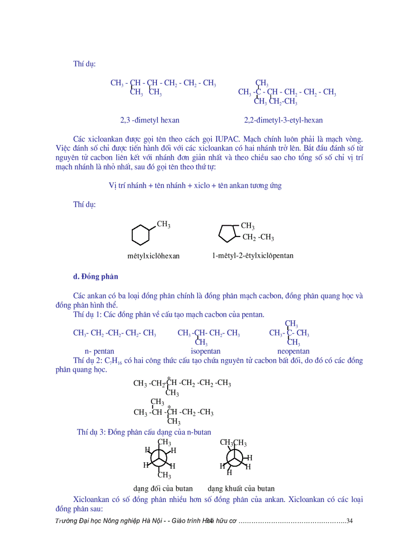 image for page Giáo trình hóa hữu cơ