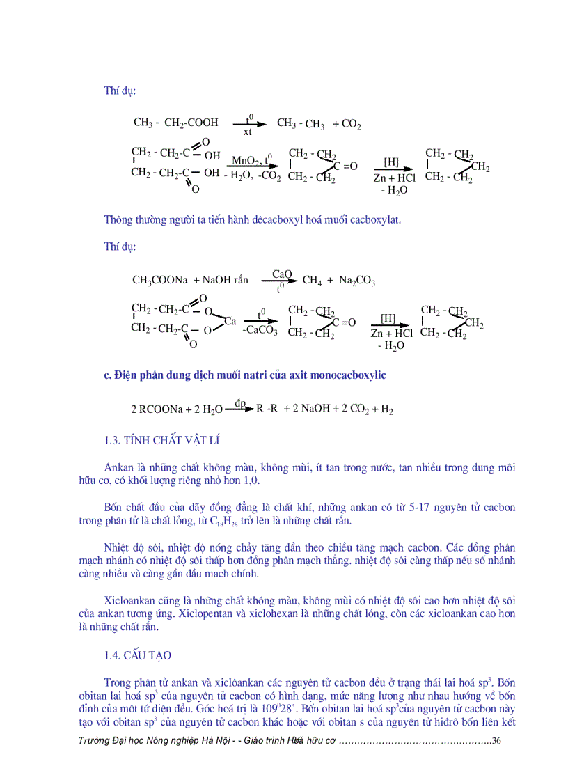 image for page Giáo trình hóa hữu cơ