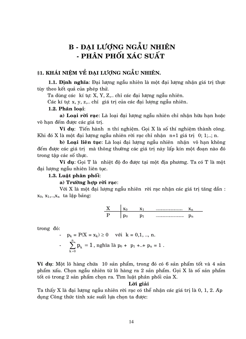 image for page Ôn thi cao học Toán kinh tế Phần xác suất