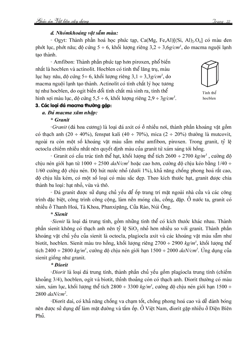 image for page Bài giảng vật liệu xây dựng