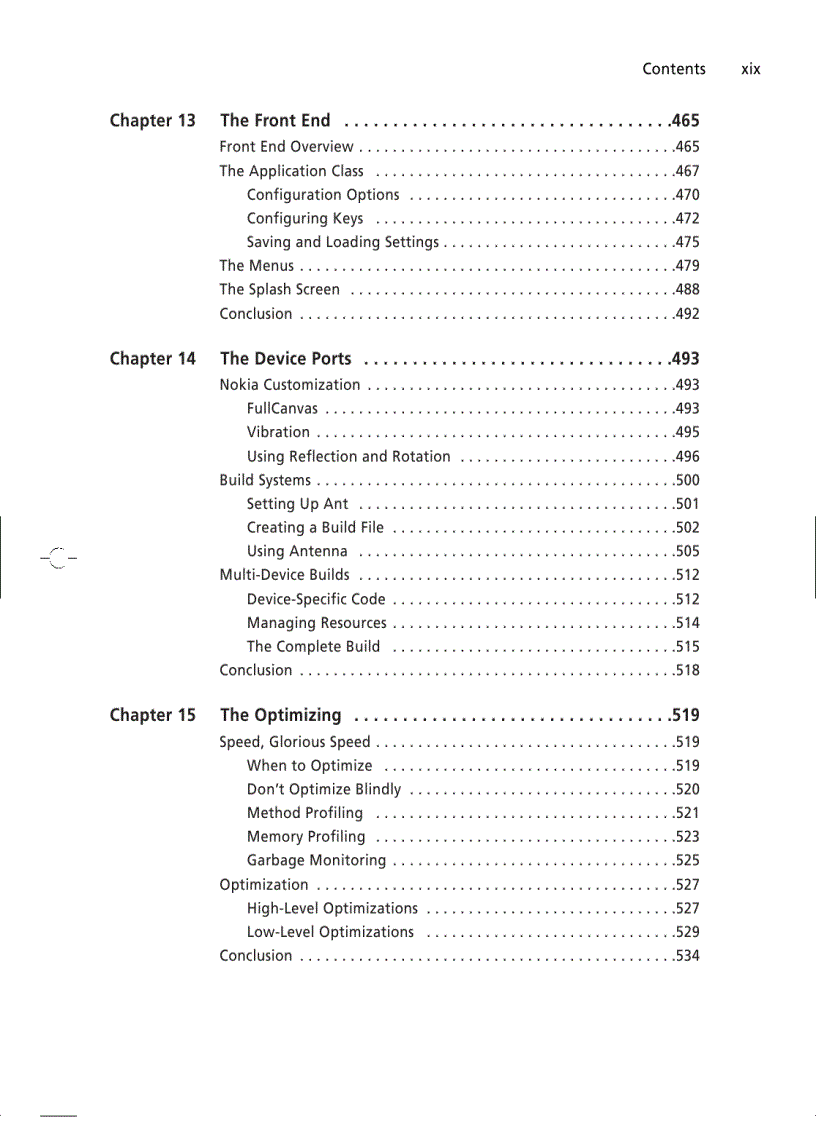 image for page J2ME Game ProGramming