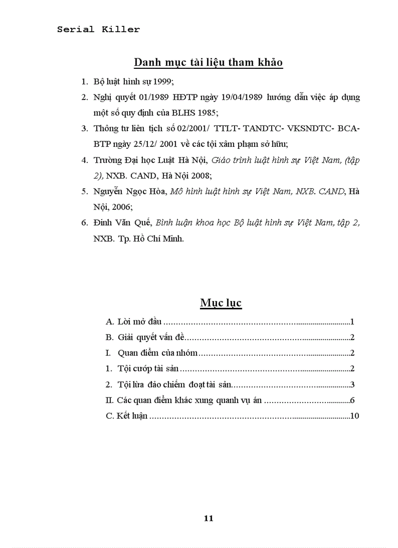 image for page Bài tập luật hình sự tội cướp và chiếm đoạt tài sản đáp án