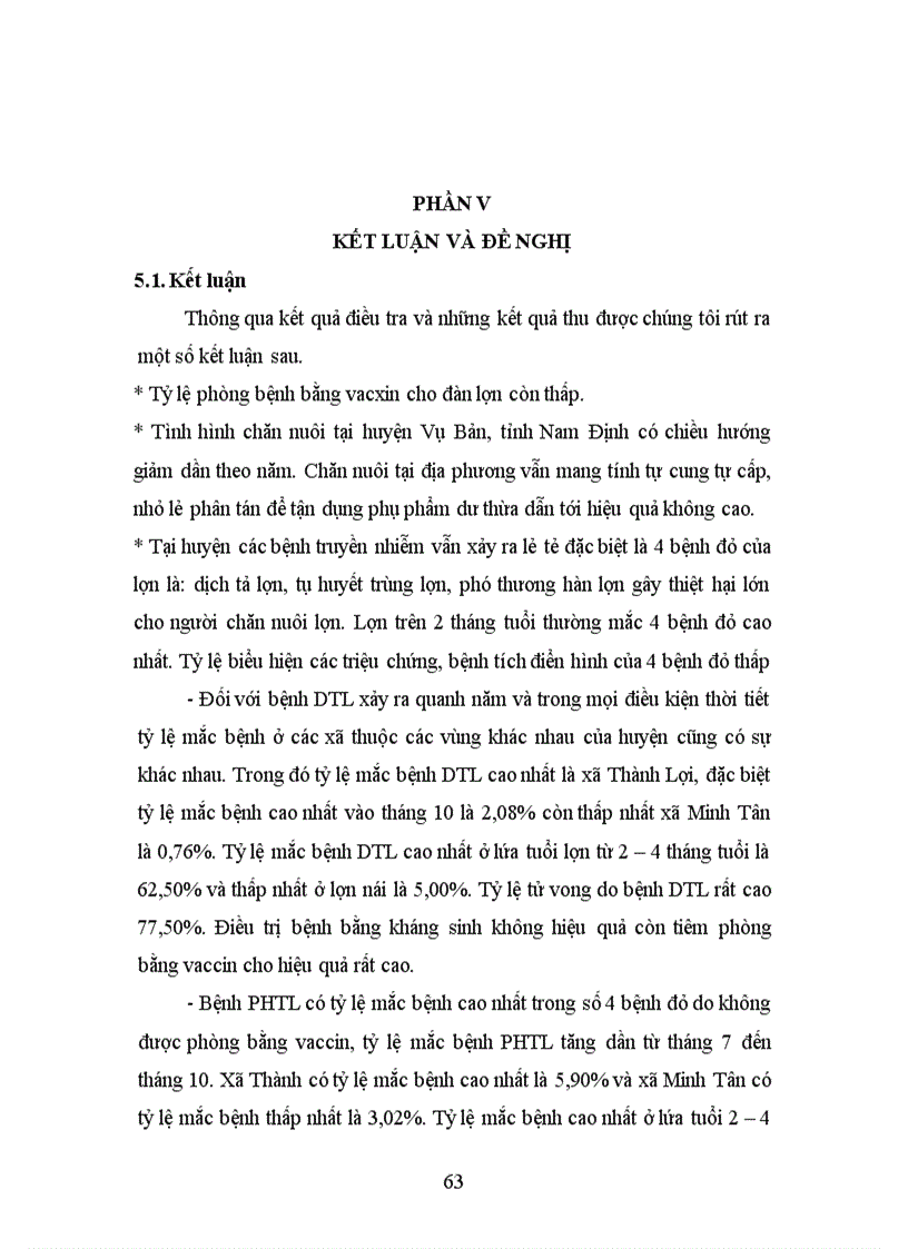 image for page Khóa Luận Tốt Nghiệp Điều tra tình hình chăn nuôi thú y và một số bệnh truyền nhiễm trên đàn lợn nuôi