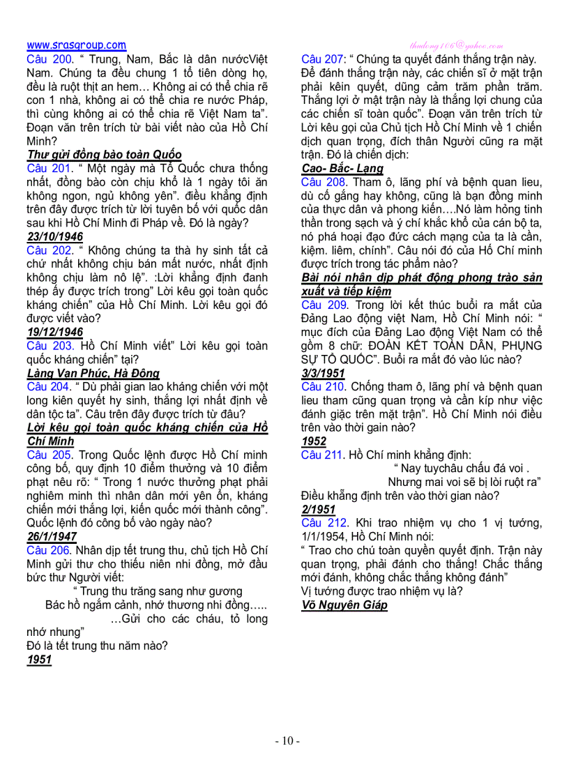 image for page 457 câu hỏi trắc nghiệm môn Tư tưởng Hồ Chí Minh Có đáp án