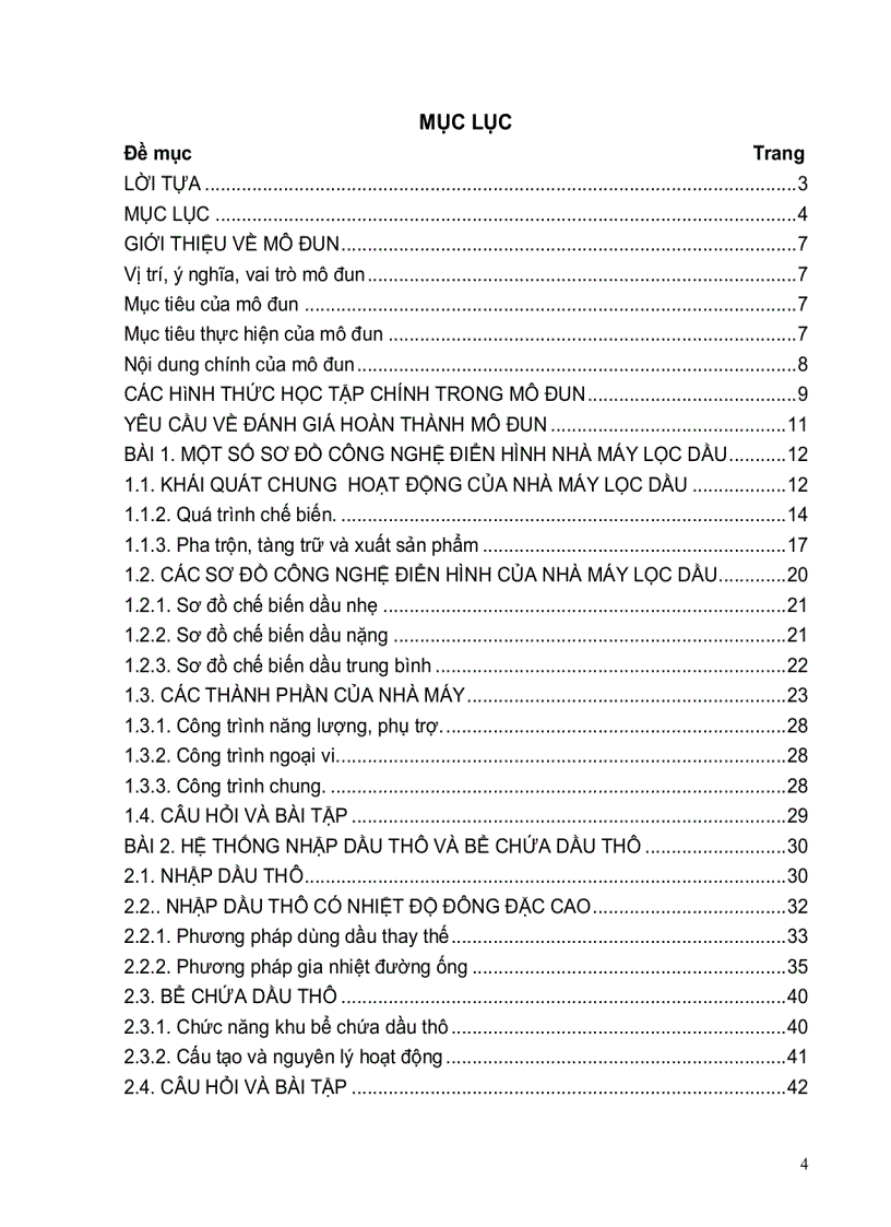 image for page Sơ đồ công nghệ và hoạt động của nhà máy lọc dầu điển hình vận hành thiết bị hóa dầu