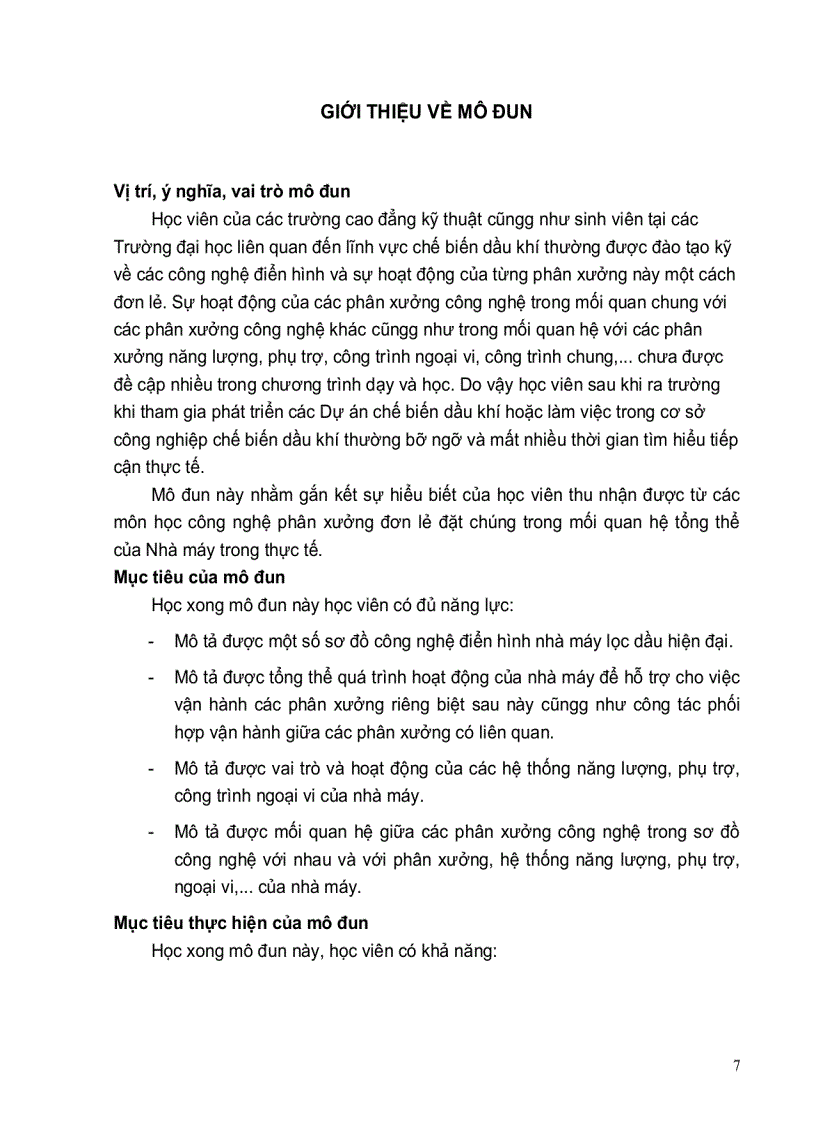 image for page Sơ đồ công nghệ và hoạt động của nhà máy lọc dầu điển hình vận hành thiết bị hóa dầu